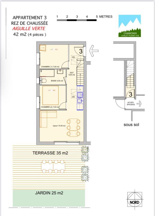 שאמוני Chalet Pleine Vue & Spa מראה חיצוני תמונה